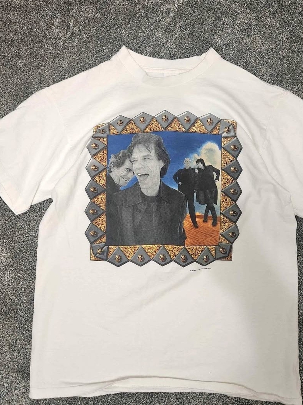 1997 Rolling Stones "Bridges to Babylon" 97-98 tour shirt Size L